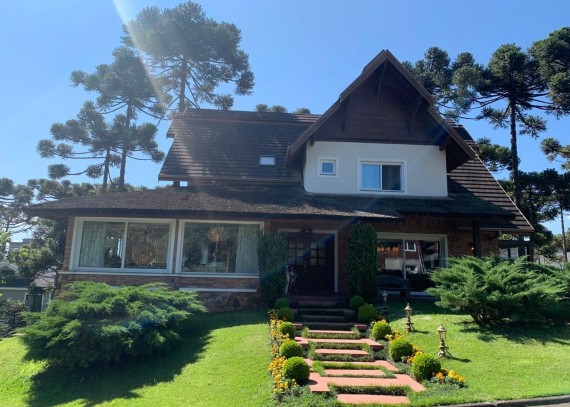 Casa de Condomínio, no bairro Aspen Mountain em Gramado
