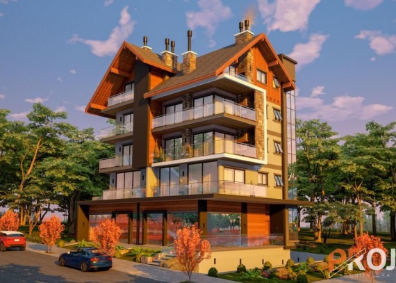 Apartamento, no bairro Centro em Canela