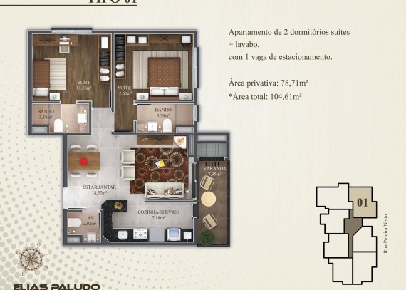 Planta Tipo  1