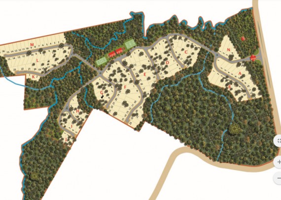 Localização conforme mapa