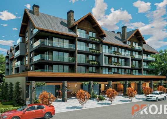 Apartamento, no bairro Centro em Canela