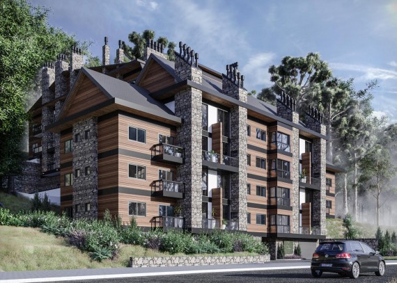 Apartamento, no bairro Mato Queimado em Gramado