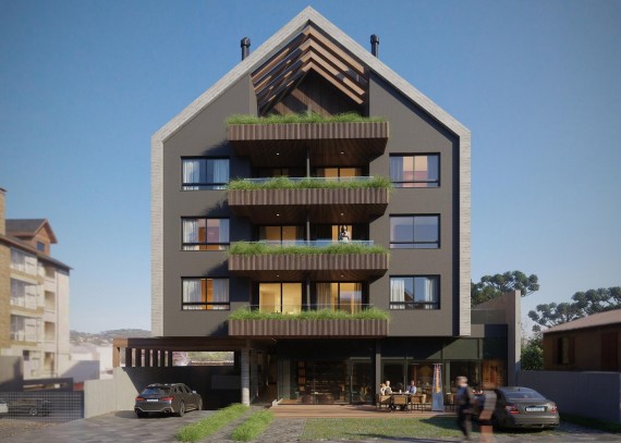 Apartamento, no bairro Centro em Canela