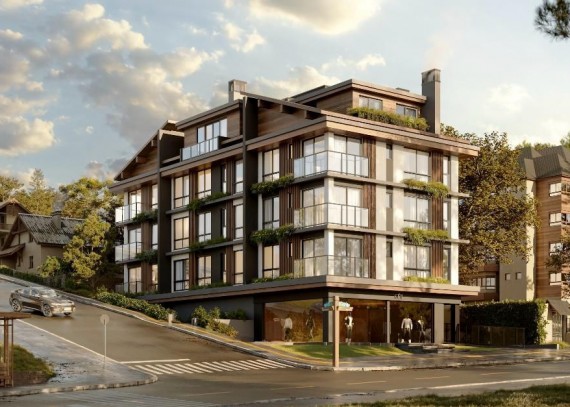 Apartamento, no bairro Minuano em Gramado