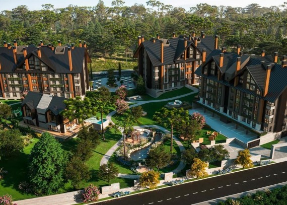 Apartamento, no bairro Planalto em Gramado