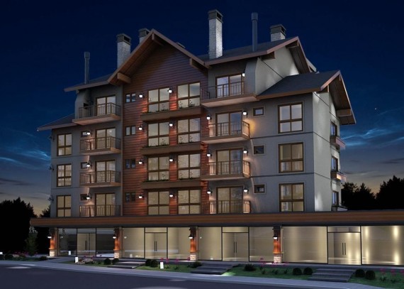 Apartamento, no bairro Centro em Canela