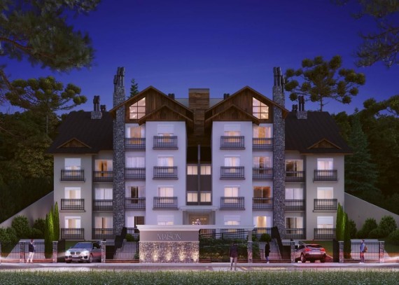 Apartamento, no bairro Planalto em Gramado