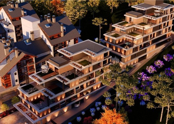 Apartamento, no bairro Vale das Montanhas em Gramado