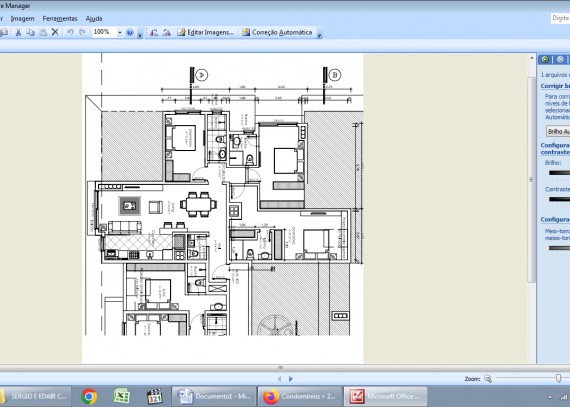 Planta Apto 3 suites